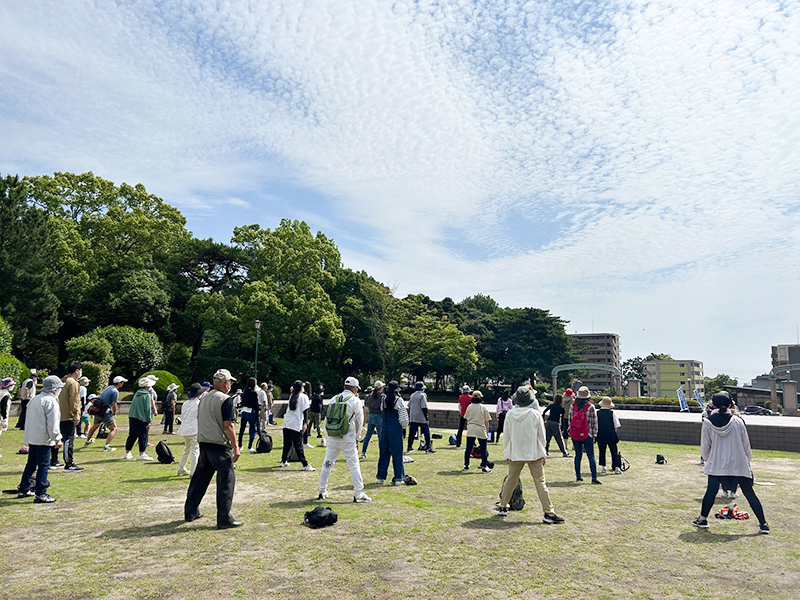 2023年6月4日　別府公園ウォークラリー